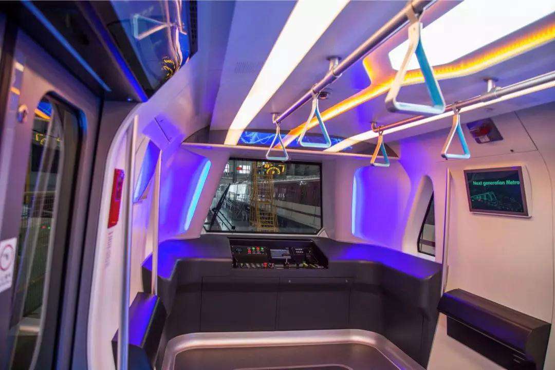 “下一代地铁列车”即将全新驶来 车内采用LED照明未来感十足